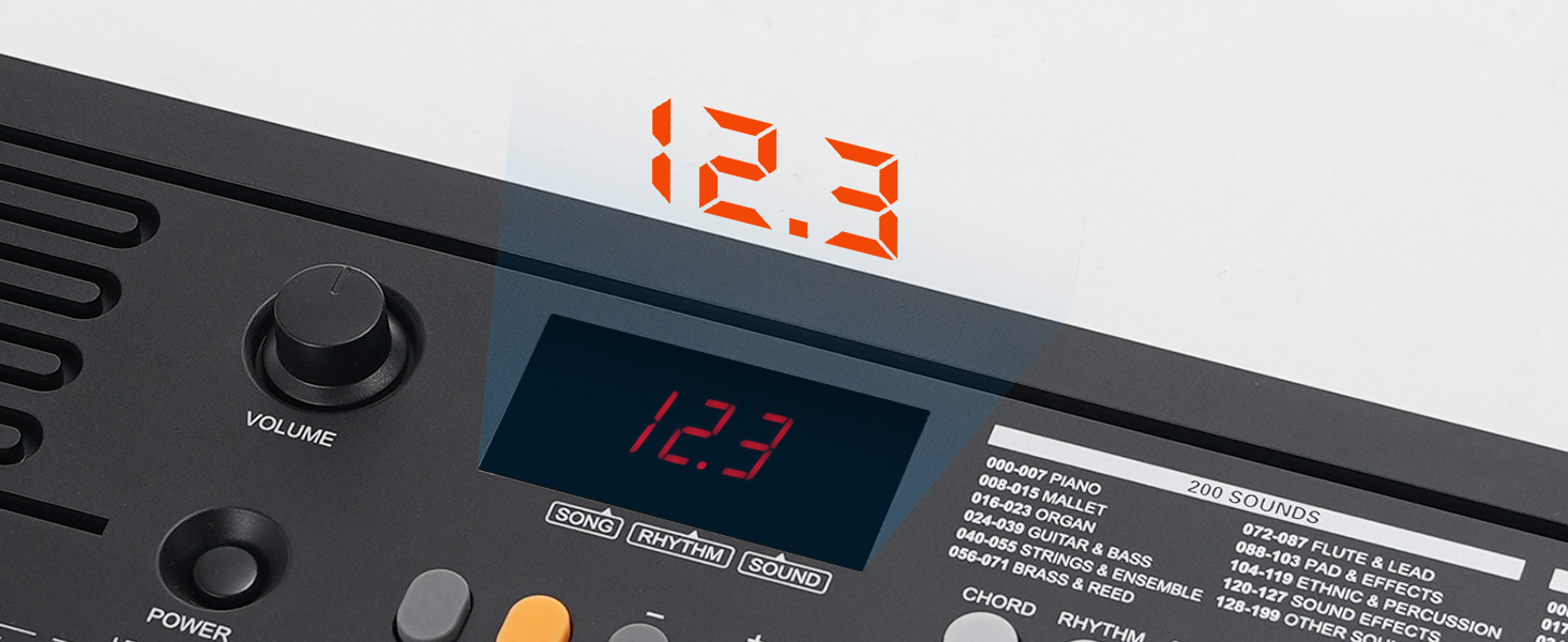 POGOLAB MK2 37 Mini Keys Keyboard Piano, Portable Small