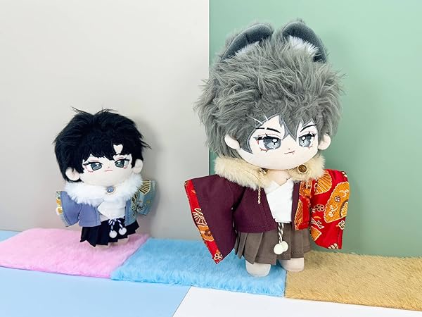 Amazon.co.jp: niannyyhouse 10cm 20cm ぬいぐるみ 服 着物