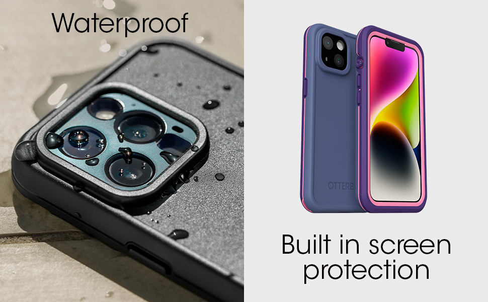 OtterBox FRĒ Series Waterproof Case with MagSafe (Designed by LifeProof) for iPhone 14 Pro Max