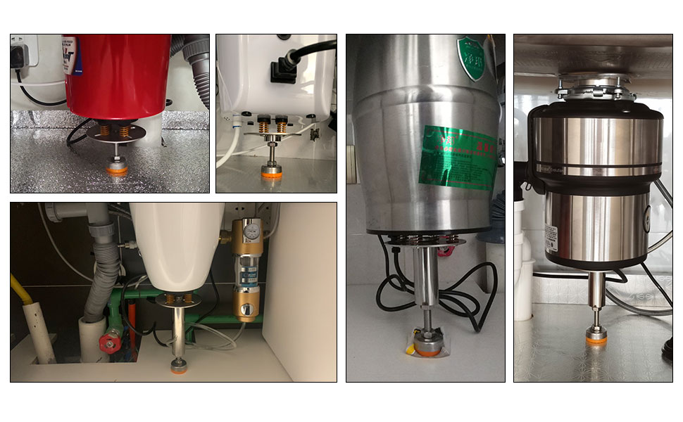 TYESTAND KT4 Garbage Disposal Shock Absorber Support Brackets Noise