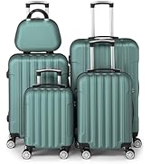 LEADZM Reisekoffer Set 3 Teilig + 4 Rollen + Zahlenschloss | Silbergrau für Business Reisen (Style 1)  
LEADZM ABS Reise 65b56837 39a3 43cc 82b7 5601a94768e8. AC SR166,182