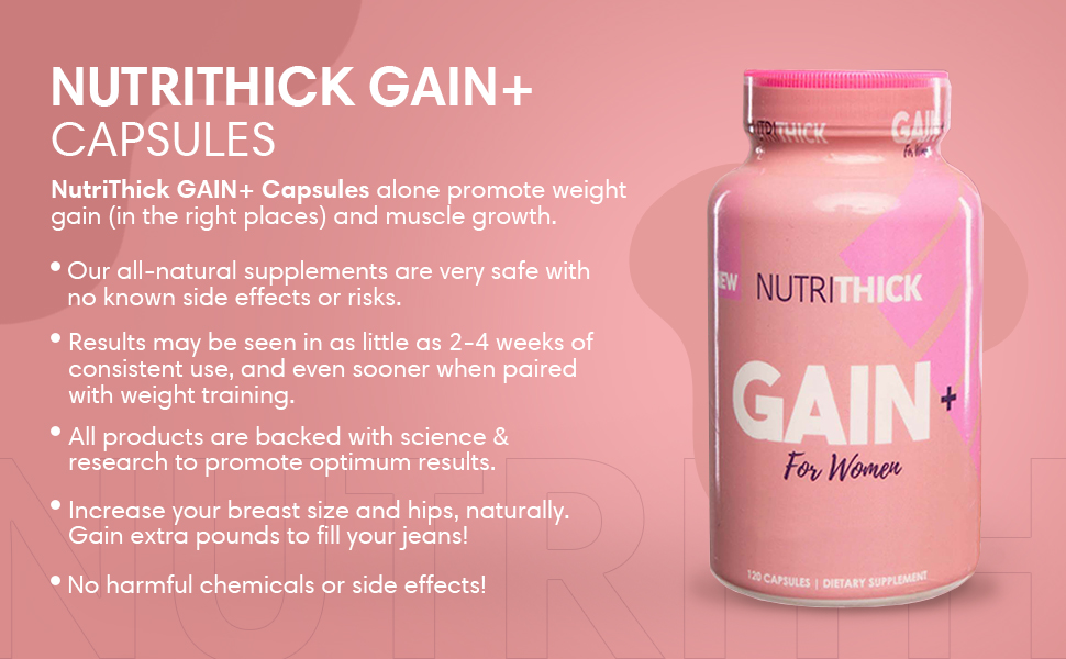NUTRITHICK Healthy Multivitamin for Women, Weight Gain