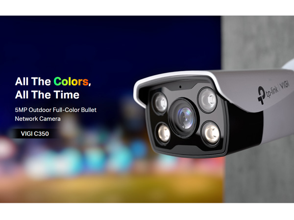 TP-Link VIGI C350 VIGI 5MP屋外用 ネットワークカメラ VIGI C350 | VIGI 5MP Outdoor Full-Color Bullet Network