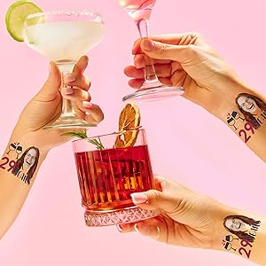 Vino Cut-Out Tattoos