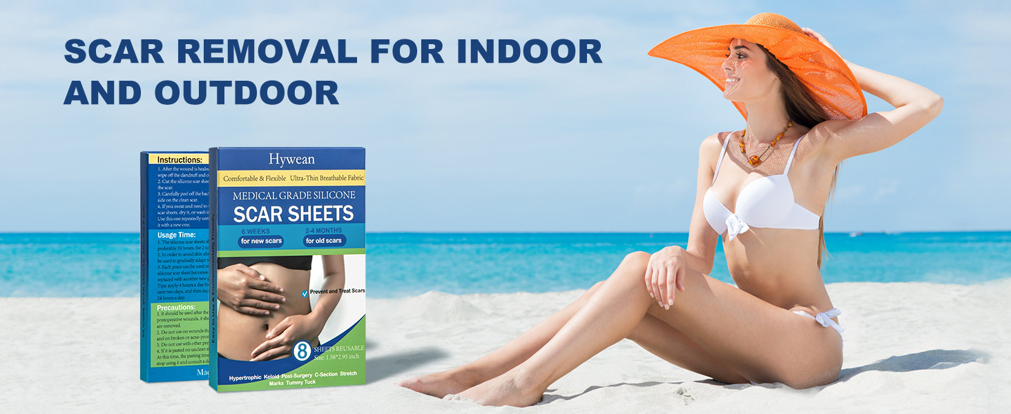 scar away silicone scar sheets