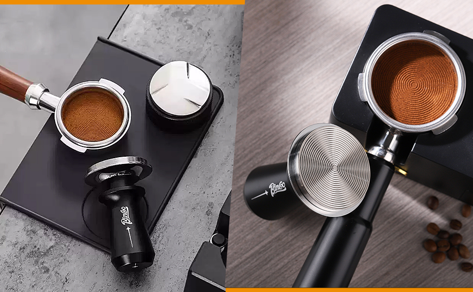 espresso tamper effect