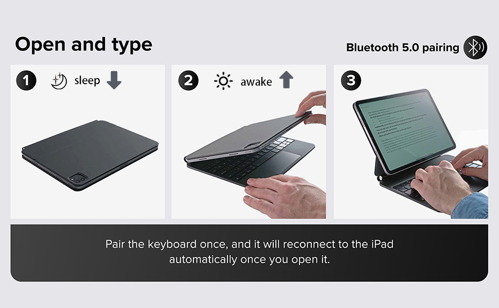 Magic Keyboard for iPad Pro 12.9 inch (3rd,4th,5th and 6th