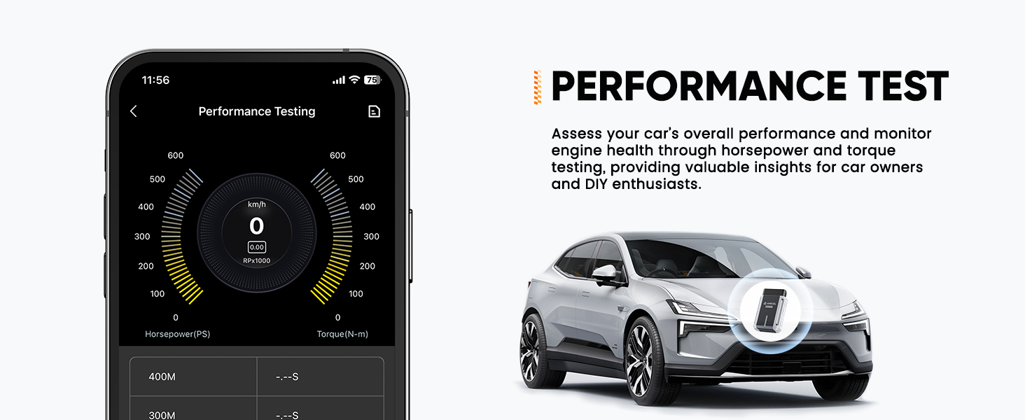 ancel echo auto scanner for ios & android