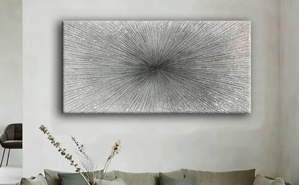 Amazon.com: YaSheng Art - 24x48 Inch Abstract Art Oil