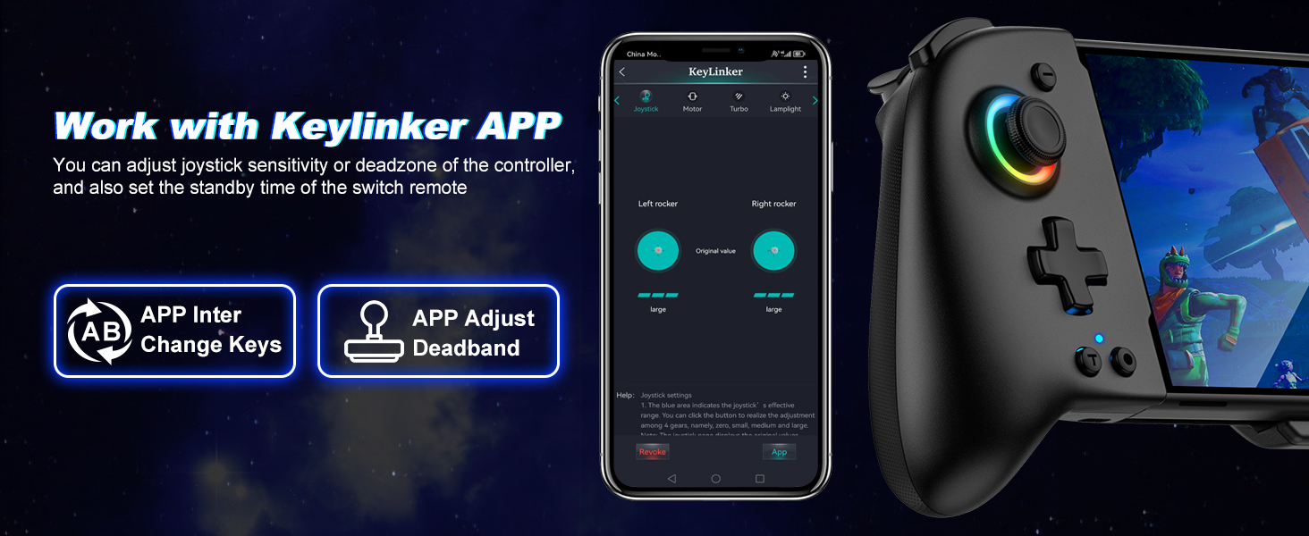 Switch Controller for Nintendo, Wireless Switch Pro Controller with Back Buttons, 1000mAh Pro Controller Switch with Programmable, Wake up, Vibration & Turbo Function for Switch/OLED Console(Black) 15 Switch Controller for Nintendo