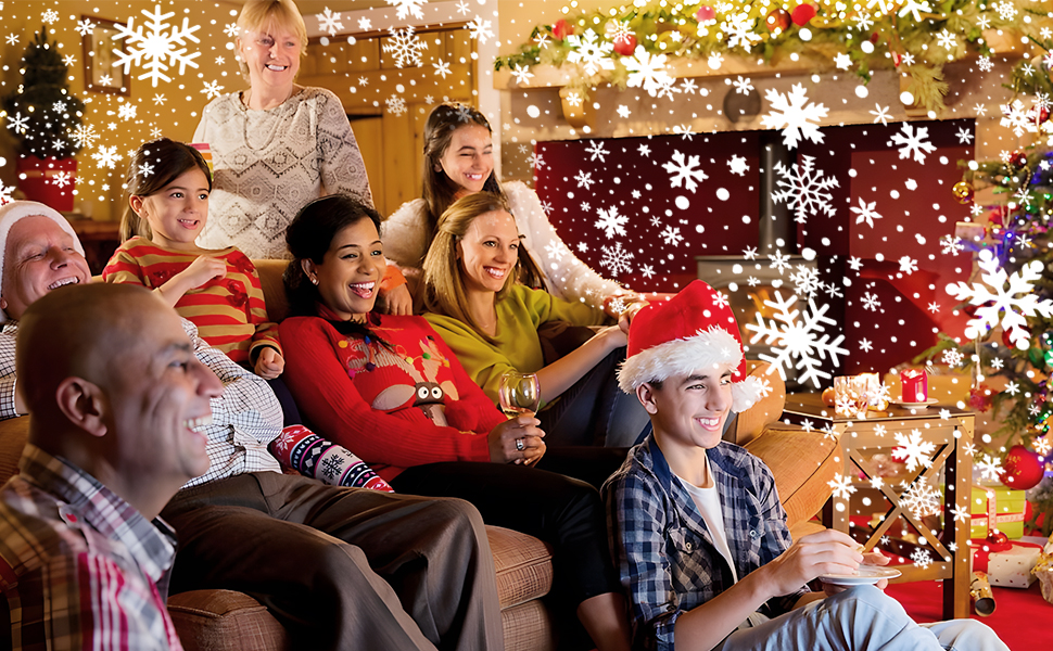 Christmas projector lights outdoor