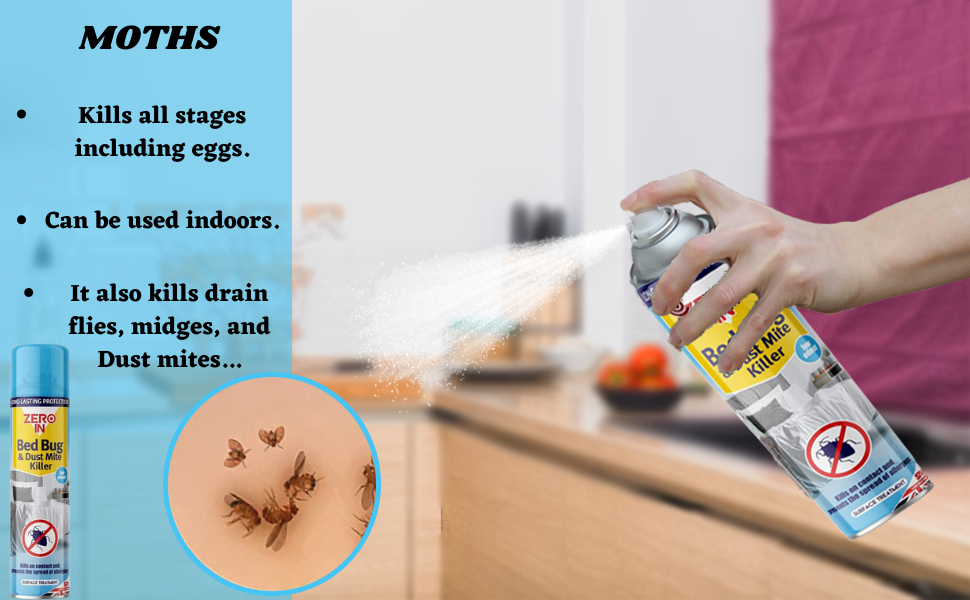 Quebec Zero in Effective Bed Bug Killer Spray For Bedbugs & Mites