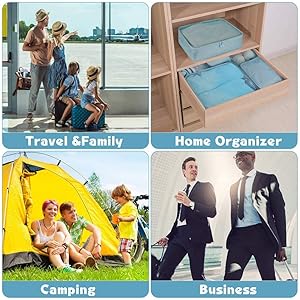 9set packing cubes