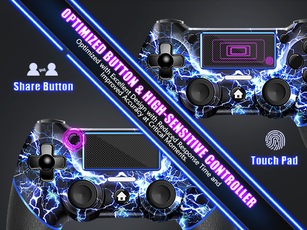 PlayStation4 - akaken  Amazon.com: AceGamer Wireless Controller for PS4, Custom