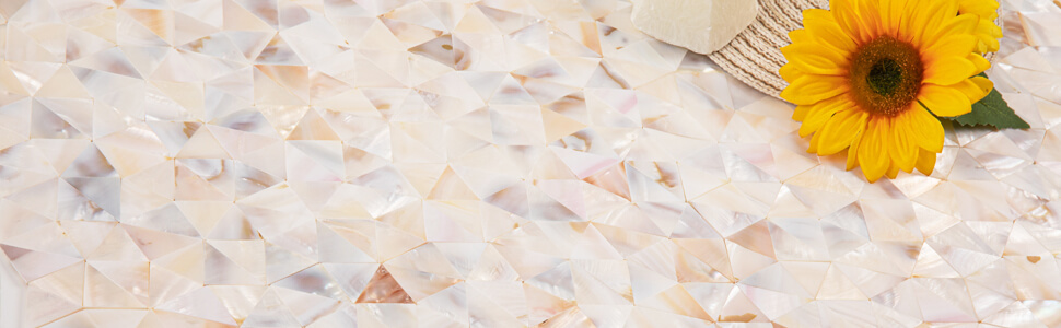 mother of pearl backsplash tile peel and stick