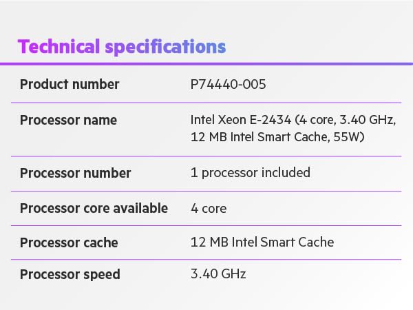 Technical Specifications