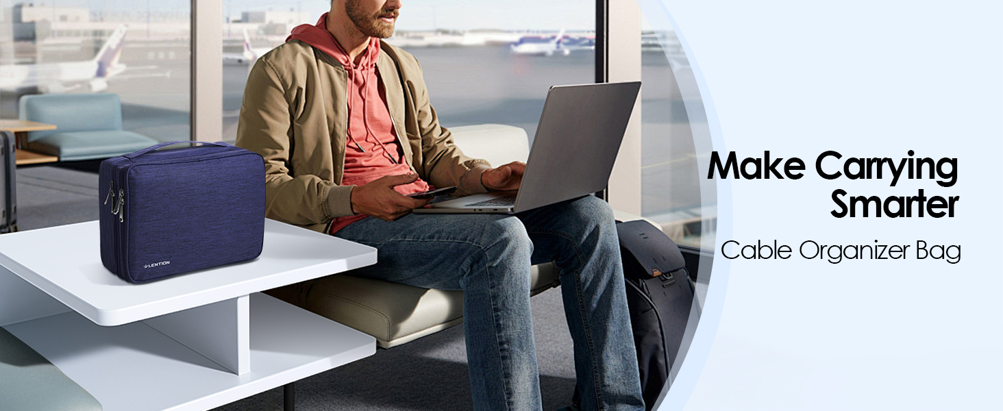 Electronic Accessories Cable Organizer Bag