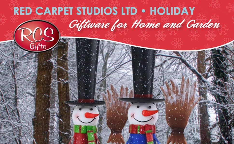 Red Carpet Studios Miniature Glass Christmas Tree with 16