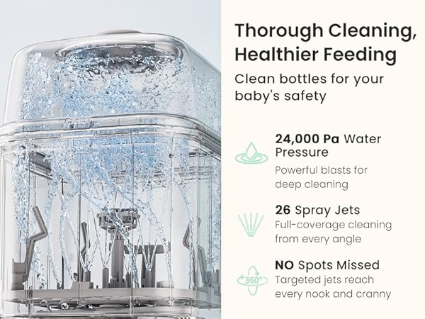 bottle washer and sterilizer and dryer