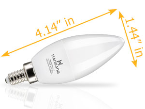 e12 led bulb 2700k