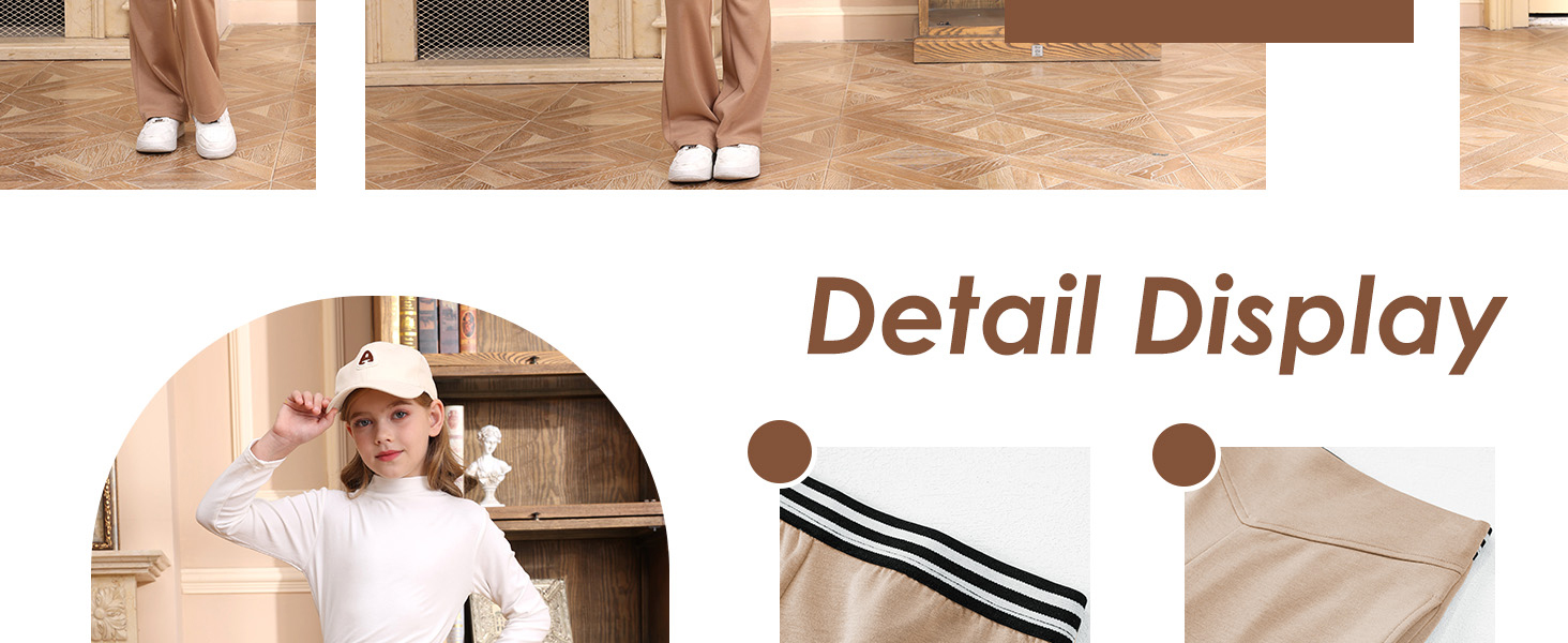 blibean tween girls long pants size 6 7 8 9 10 11 12 13 14 15 years old