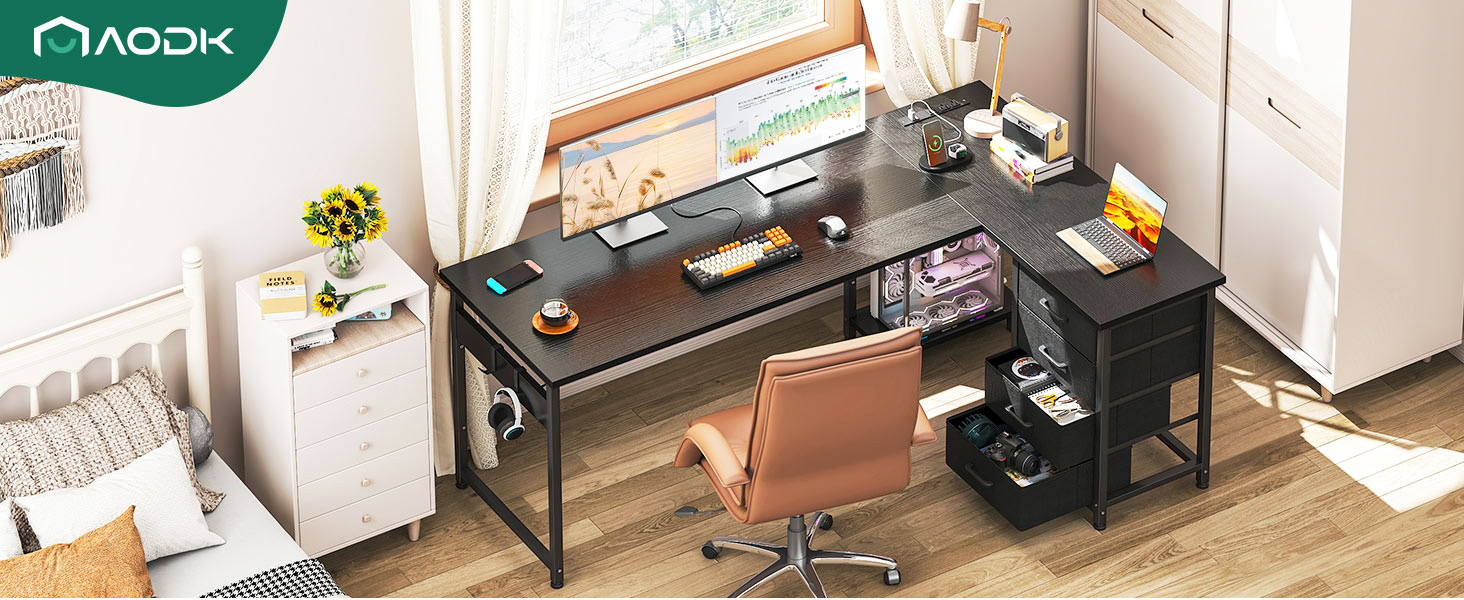 l shaped desk