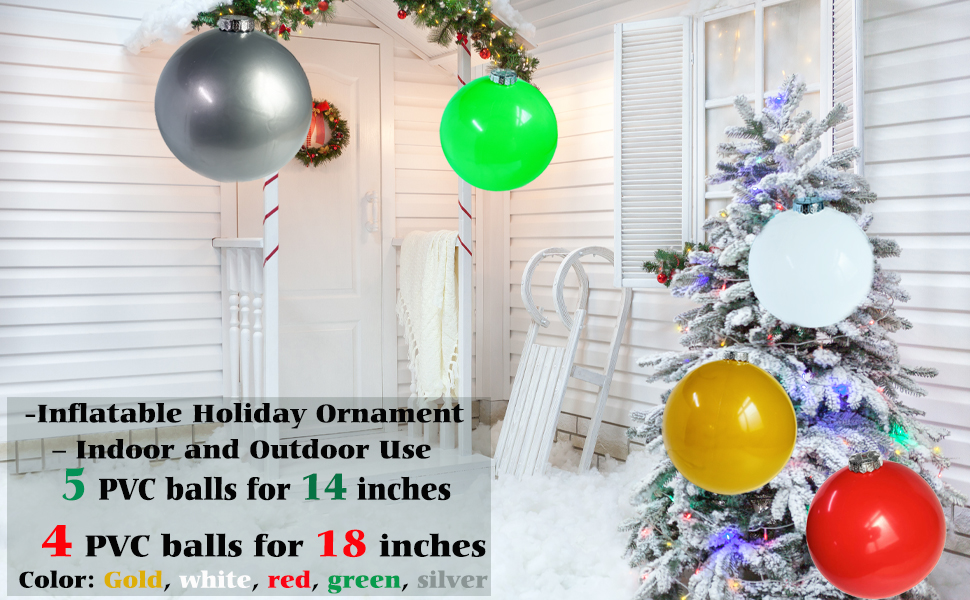 Inflatable Christmas Ornaments, Large Inflatable Christmas