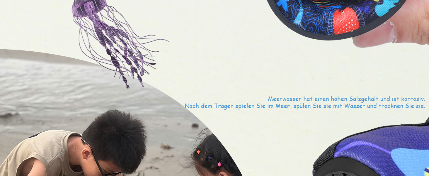 Badeschuhe Kinder Wasserschuhe,Schwimmschuhe Strandschuhe Barfußschuhe Jungen Mädchen Aquaschuhe 