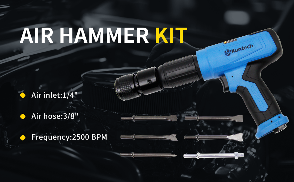 27PCS Air Hammer Kit