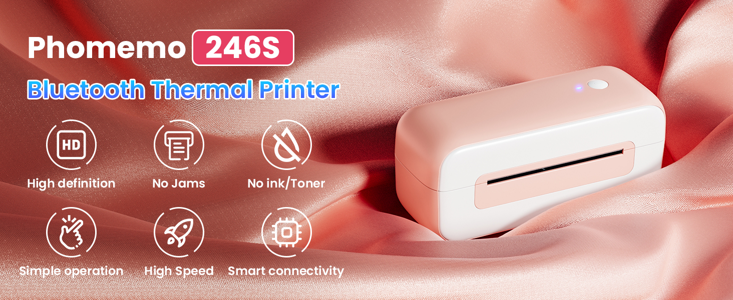 Thermal  4x6 Thermal Label Printer Shipping Label Printer for Small Business & Packages