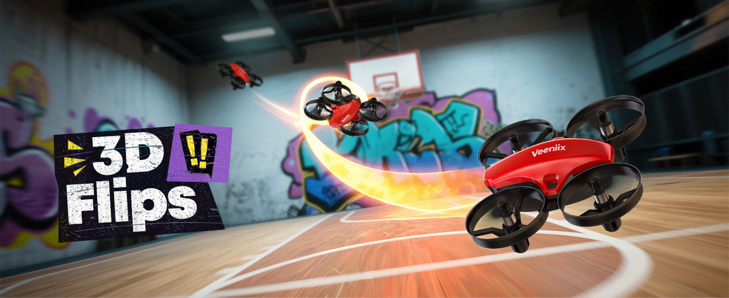 V995-red Mini drone for kids