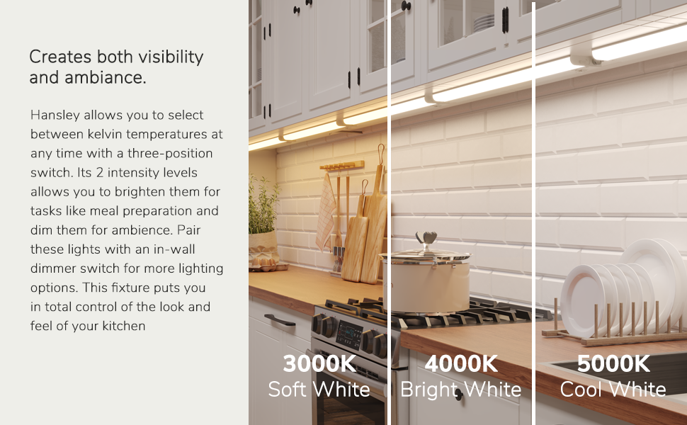 Creates both visibility and ambiance