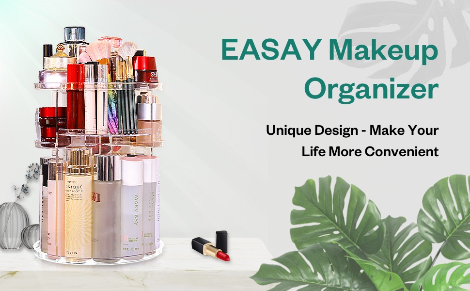 Easay makeup organizer