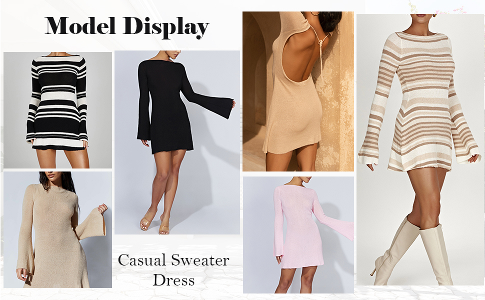 Women's Fall Mini Dress