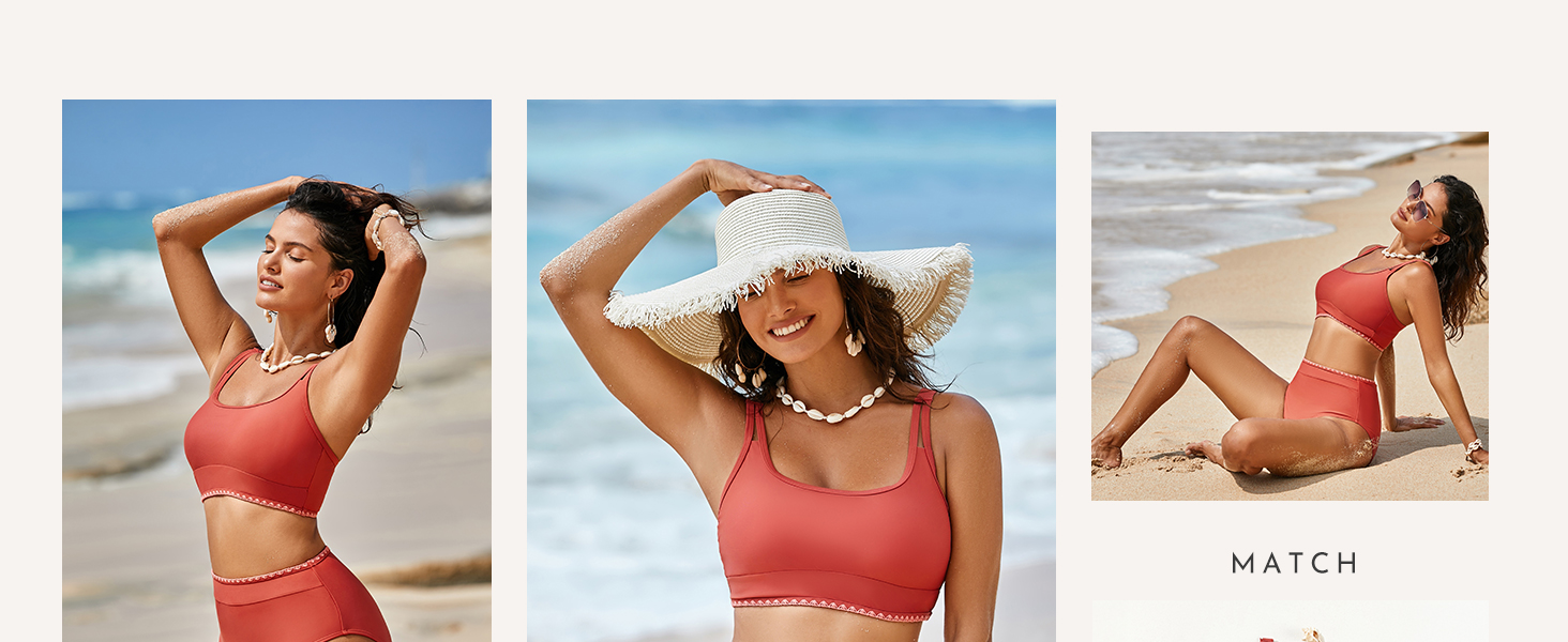 2 piece swimsuit for women