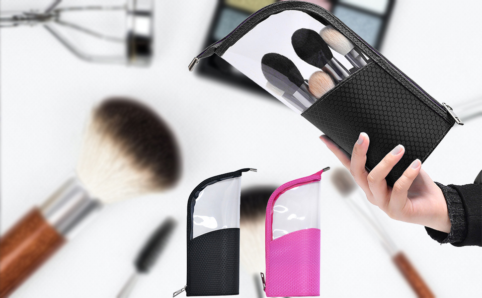 Wasserdichter Reise-Make-up-Pinselhalter