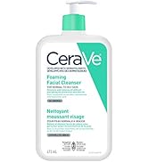CeraVe Foaming Facial Cleanser, Gentle Daily Face Wash with Hyaluronic Acid, Niacinamide & Cerami...