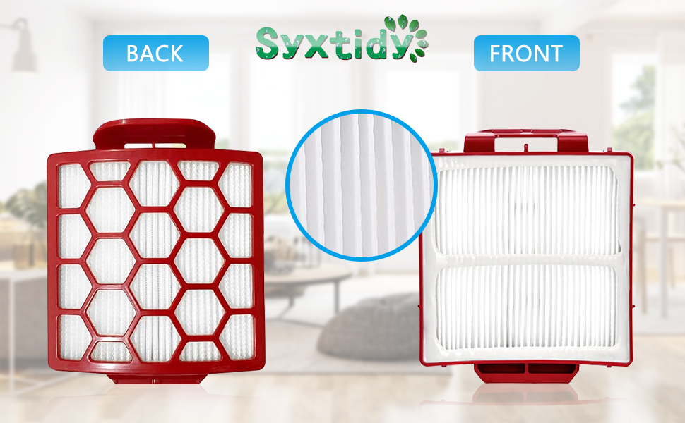 2 Foam&Felt+ 2 HEPA Replacement Filters kit for Shark