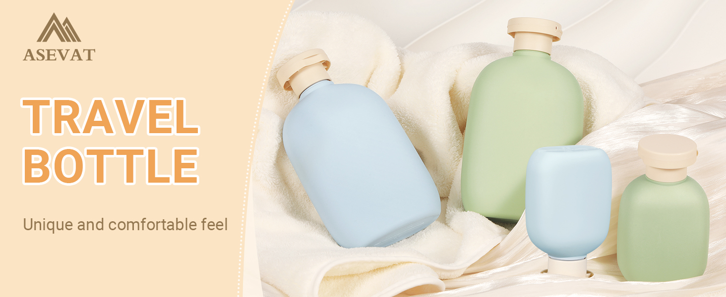 Refillable Plastic Travel Containers