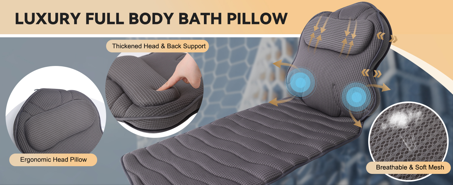Luxury Bath Pillow