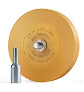 Shawya Decal Remover Eraser Wheel Rubber Eraser Wheel Adhesive Remover Wheel for Cars Sticker Rem...