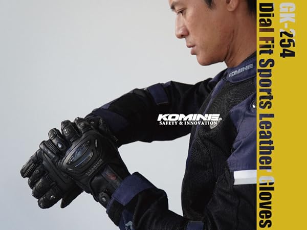 Amazon | [コミネ] バイク用 GK-254 ダイアルフィットスポーツレザー