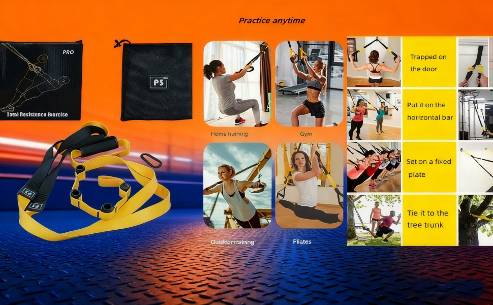 Home suspension training kit are a versatile and portable solution for home fitness