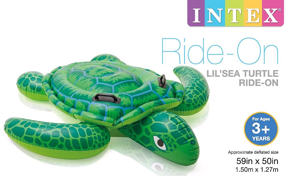 Intex Lil' Sea Turtle Ride-On, 59