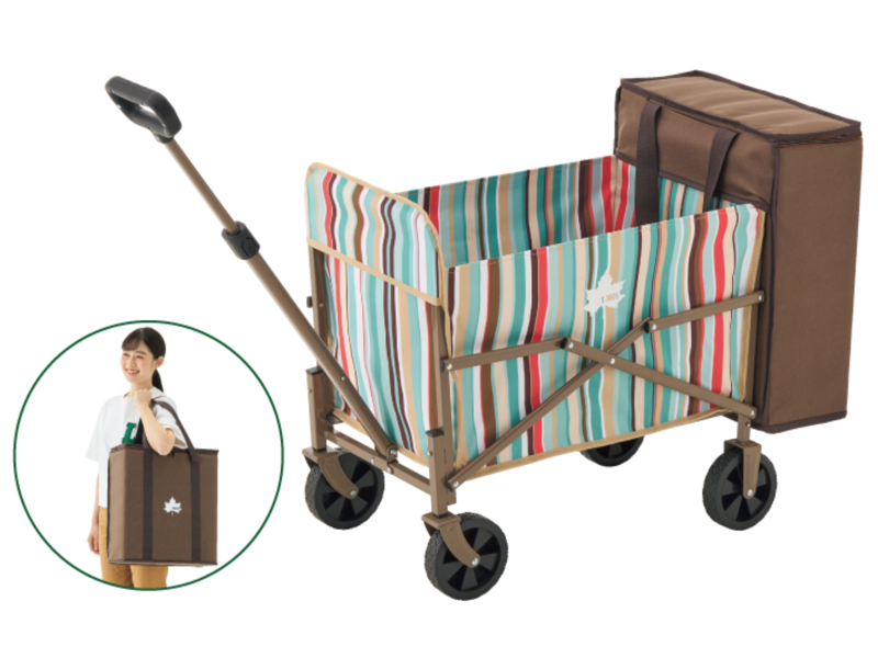 Amazon | ロゴス（LOGOS） 丸洗いバッグインキャリーカート