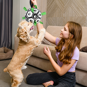 Training and Fitness Helps lower anxiety depression High quality PU material Interactive Soccer Ball