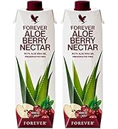 Forever Living - Forever Aloe Berry Nectar - 90.7% Pure Aloe Vera Gel Infused with Cranberries an...