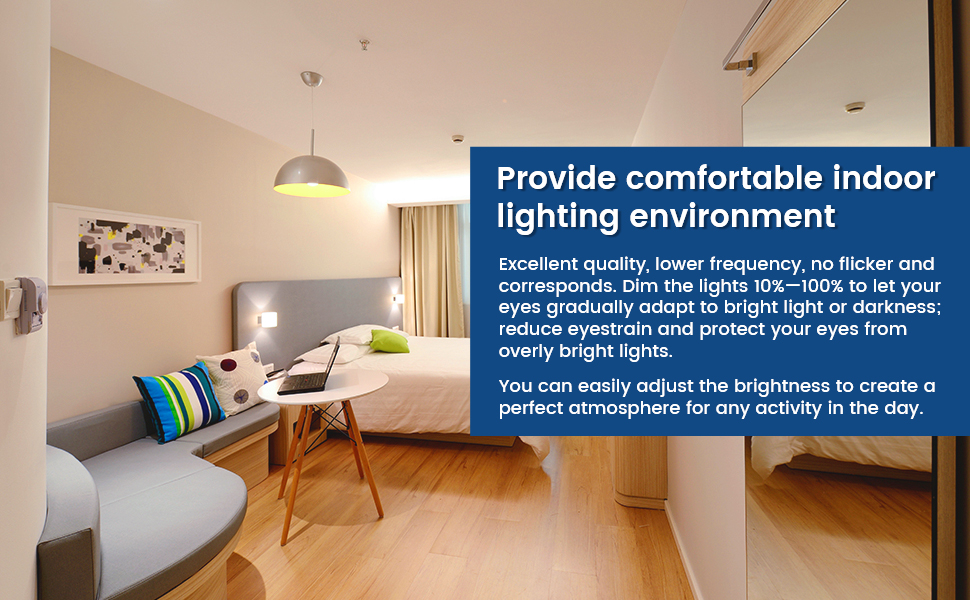 Klarlight White Dimmer and Rocker Switch Combo Wall Light Switch 2 Gang