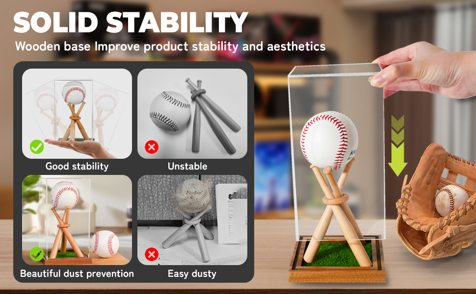 BASEBALL DISPLAY CASE A4