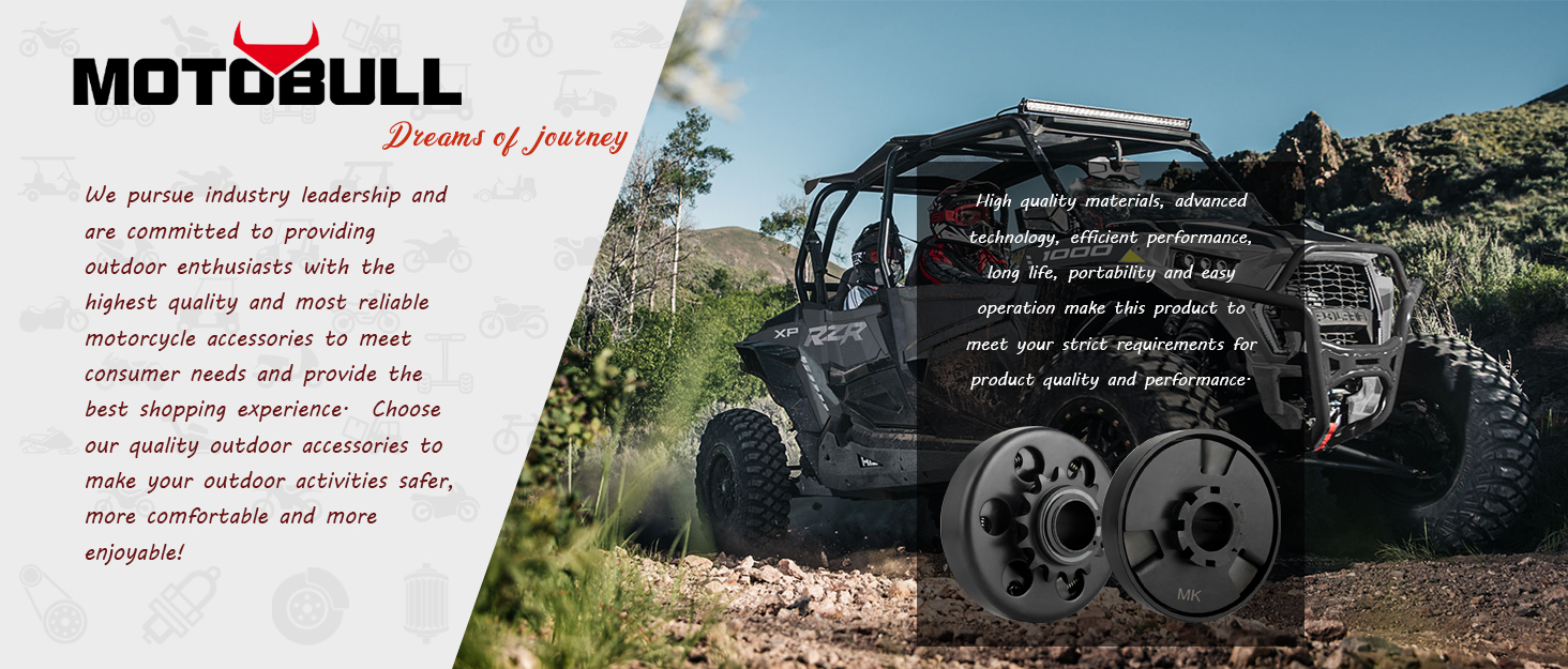 MOTOBULL Centrifugal Clutch Go Kart Clutch 3/4" Bore for 1/